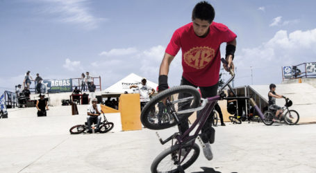 BMX riders fight to keep indoor pool park